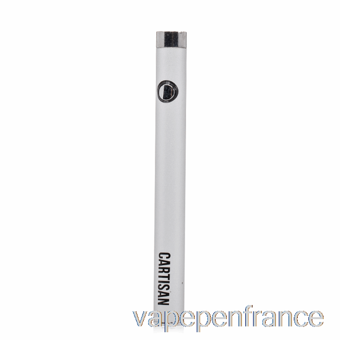 Cartisan Slim Bouton 280 510 Batterie Argent Vape Stylo